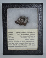 RocksburyPlace.com Campo del Cielo Meteorite - 10 - 14 grams